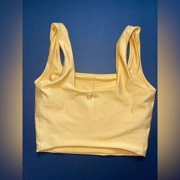 Abercrombie YBP your personal best athletic longline bra mustard yellow - Picture 7 of 7